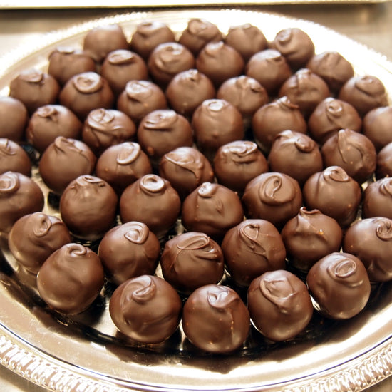 Chocolate truffle platter