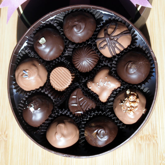 Round Chocolate Box